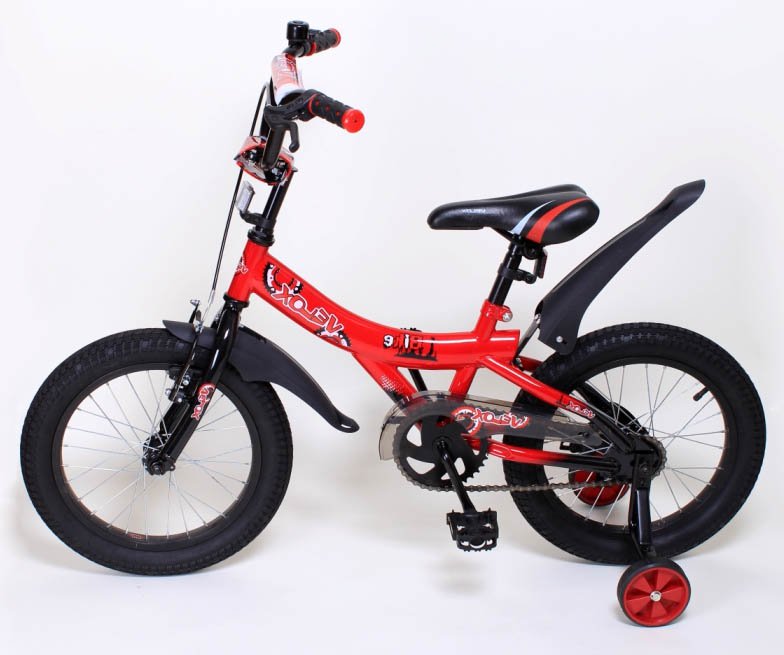 Двухколесный детский велосипед VELOX 12044-16 красный